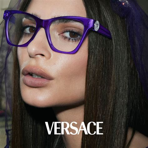 versace glasses on face|authentic versace eyeglasses.